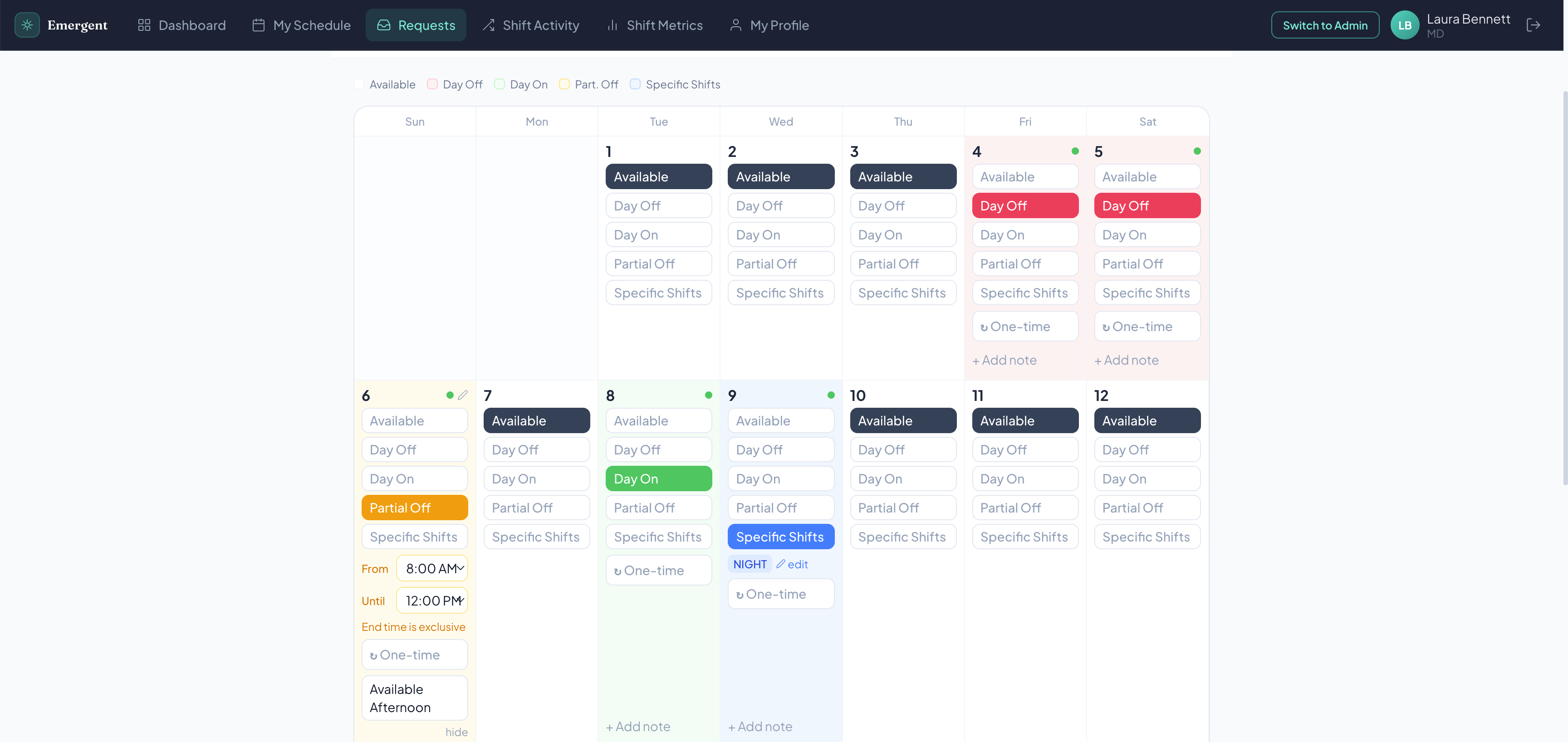 Provider request flow